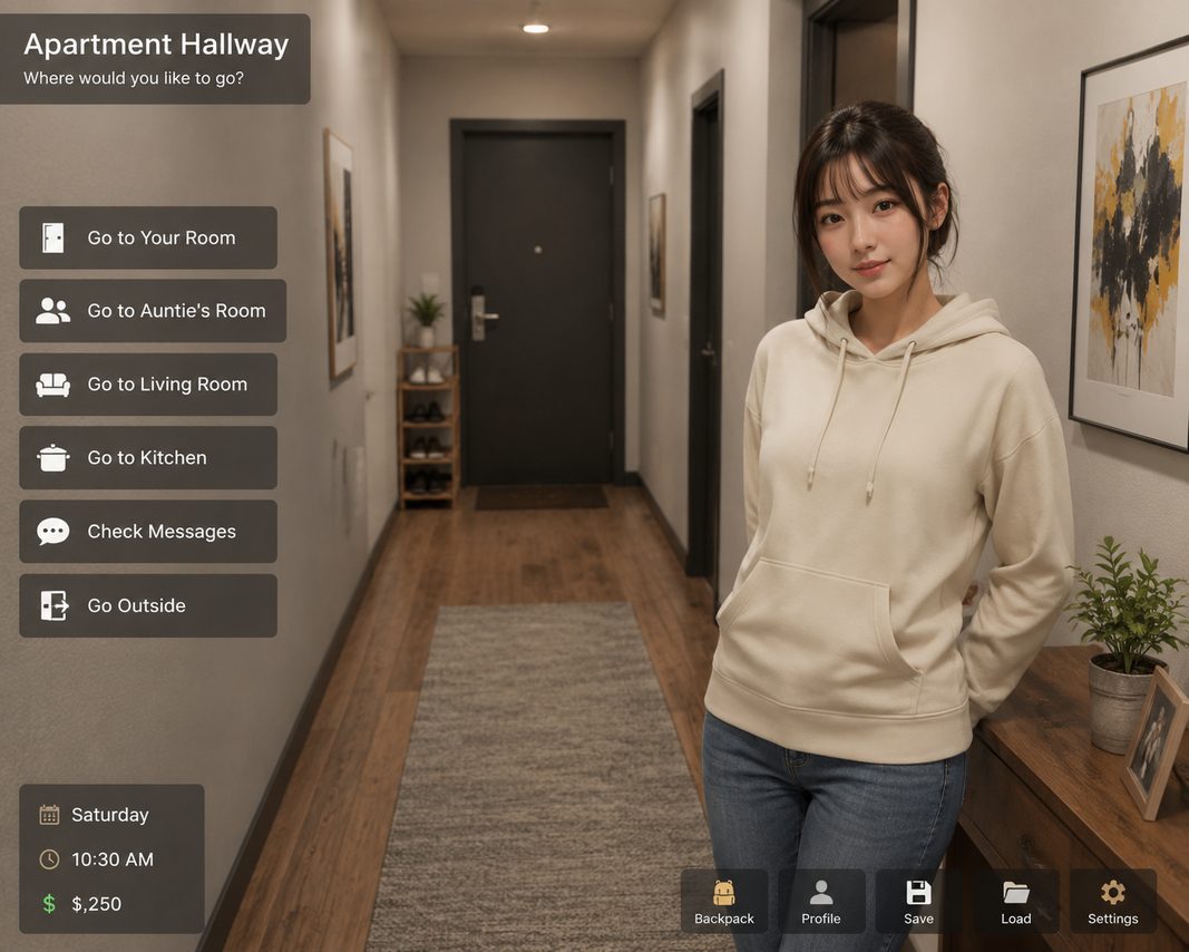 我的可爱表姐 欧美SLG 演示图 5